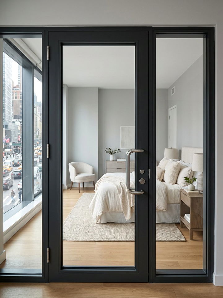 Soundproof Glass Bedroom Door - 30 bedroom glass doors