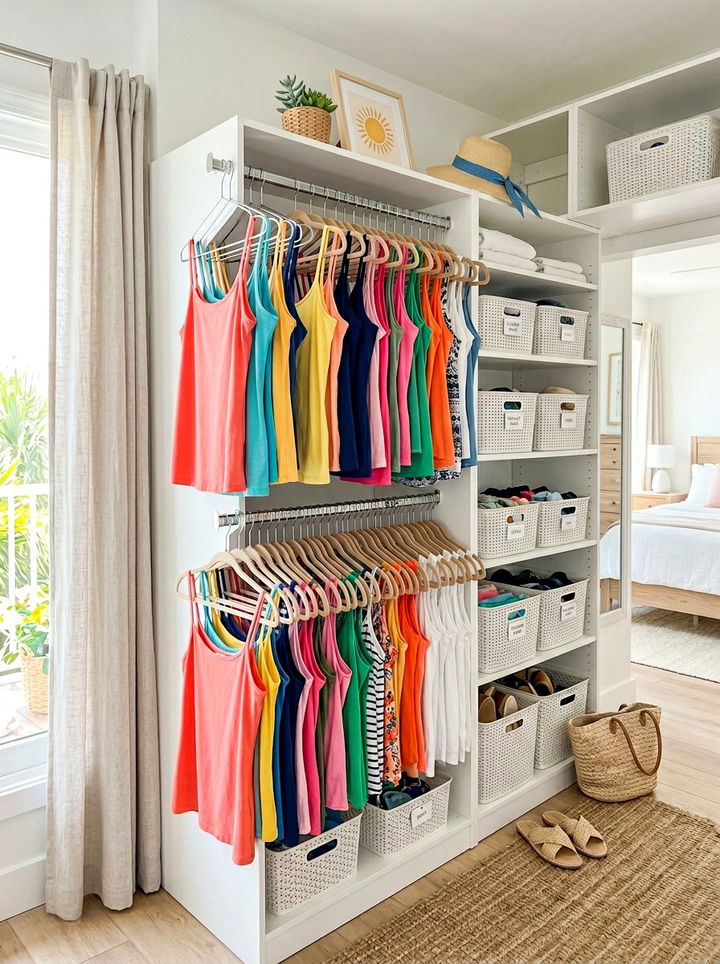 Space Saving Tank Top Hangers - 30 bedroom space saving hangers