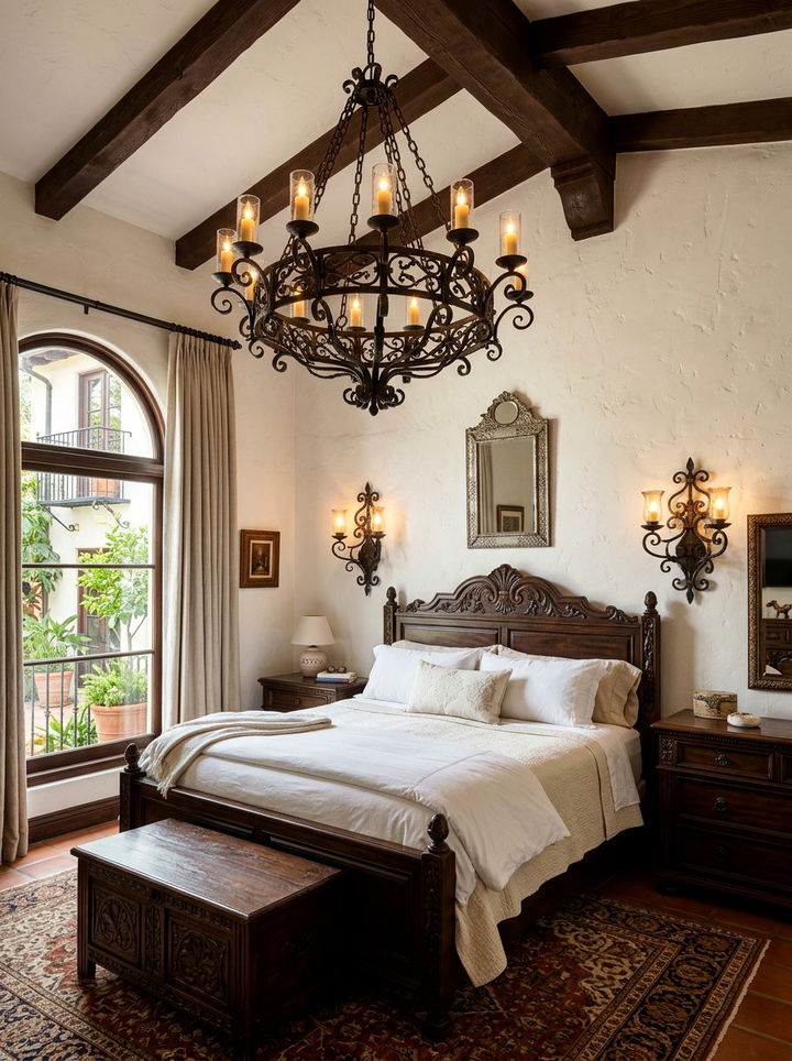 Spanish Revival Lighting - 30 Spanish bedroom ideas