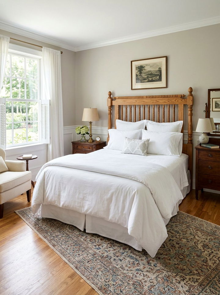 Spindle Headboard - 30 bedroom headboards