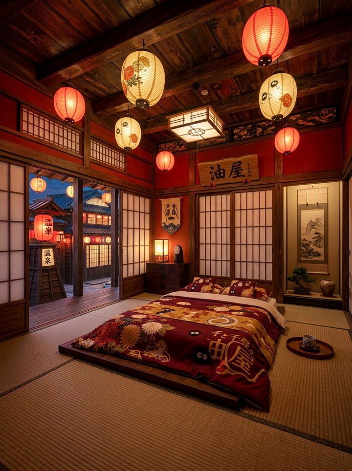 Spirited Away Bedroom - 30 manga bedroom ideas