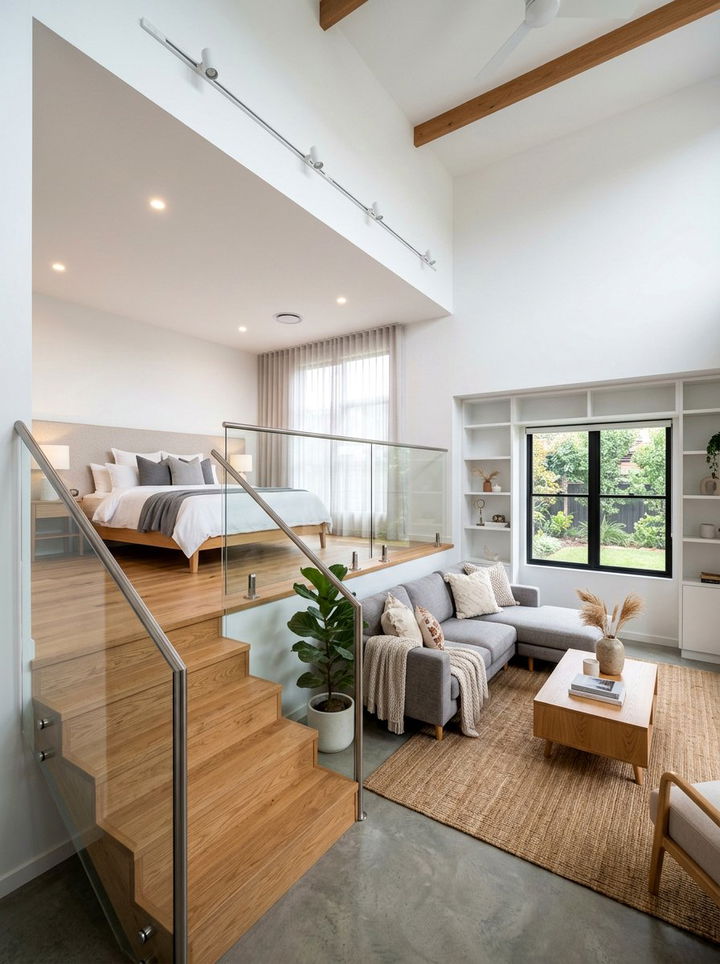 Split Level Bedroom - 30 architect bedroom ideas