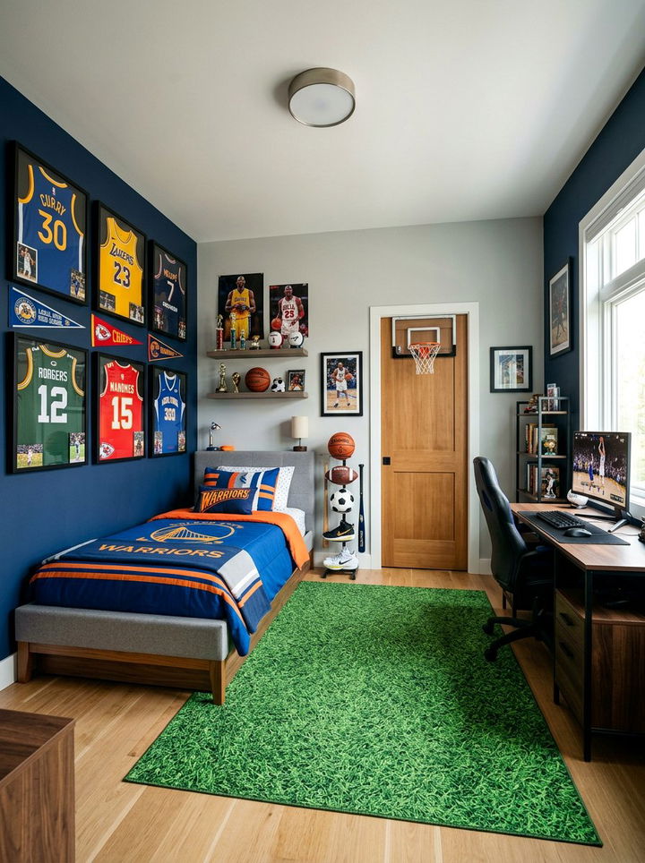 Sports Teen Bedroom - 30 teenager bedroom decor ideas