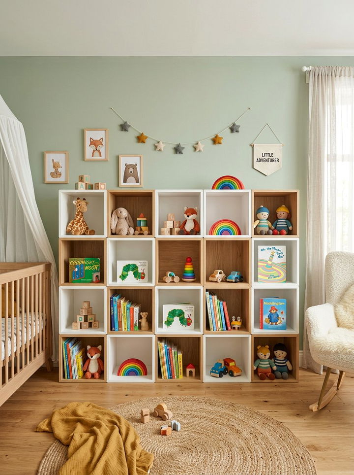 Stackable Storage Cubes - 30 bedroom adjustable furniture ideas