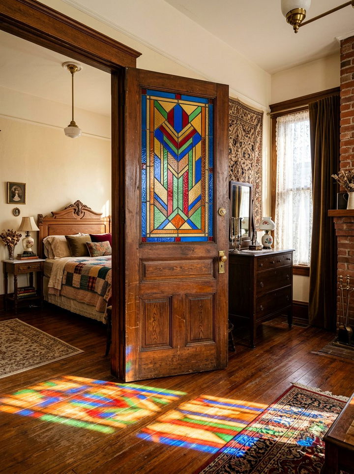 Stained Glass Bedroom Door - 30 bedroom glass doors