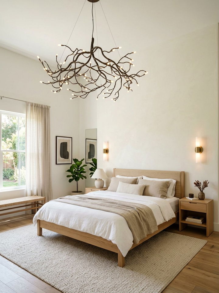 Statement Lighting Bedroom - 30 contemporary bedroom ideas