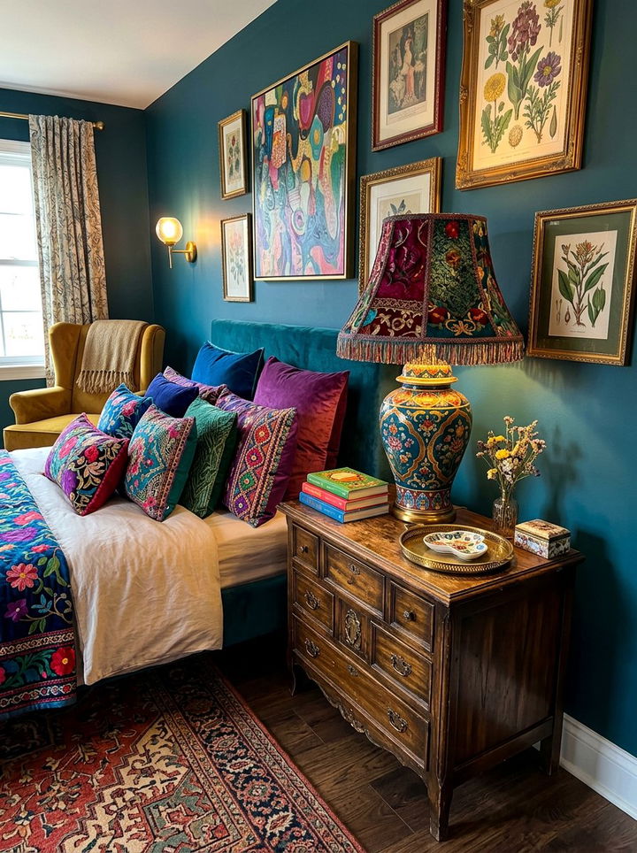 Statement Table Lamp - 30 bedroom lighting design