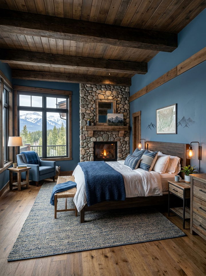 30 Steel Blue Bedroom Ideas for a Calming Atmosphere
