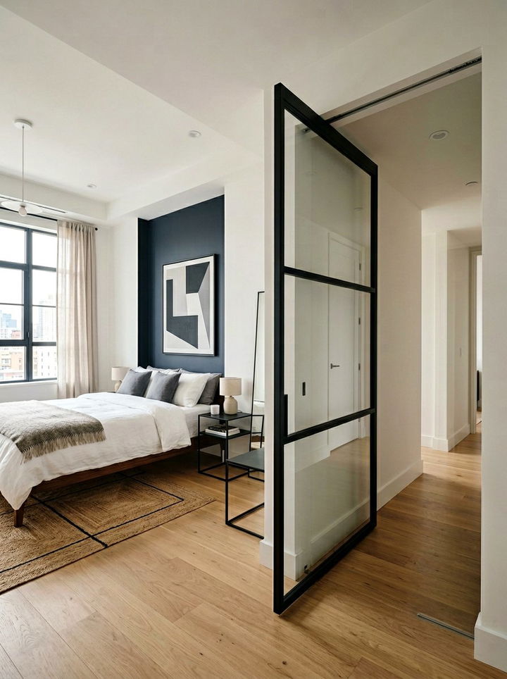 Steel Frame Pocket Door Bedroom - 30 bedroom pocket doors