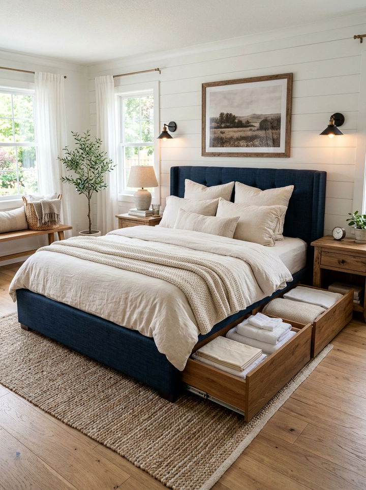 Storage Bed With Drawers - 30 bedroom transforming furniture ideas