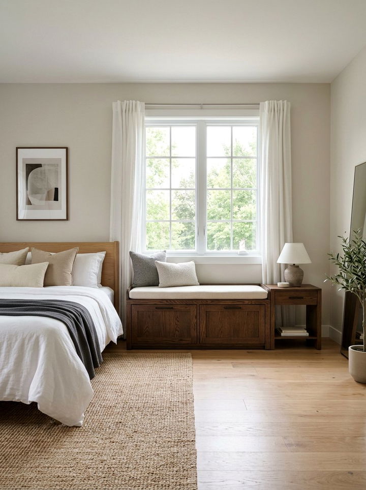 Storage Bench Under Window - 30 bedroom window benches