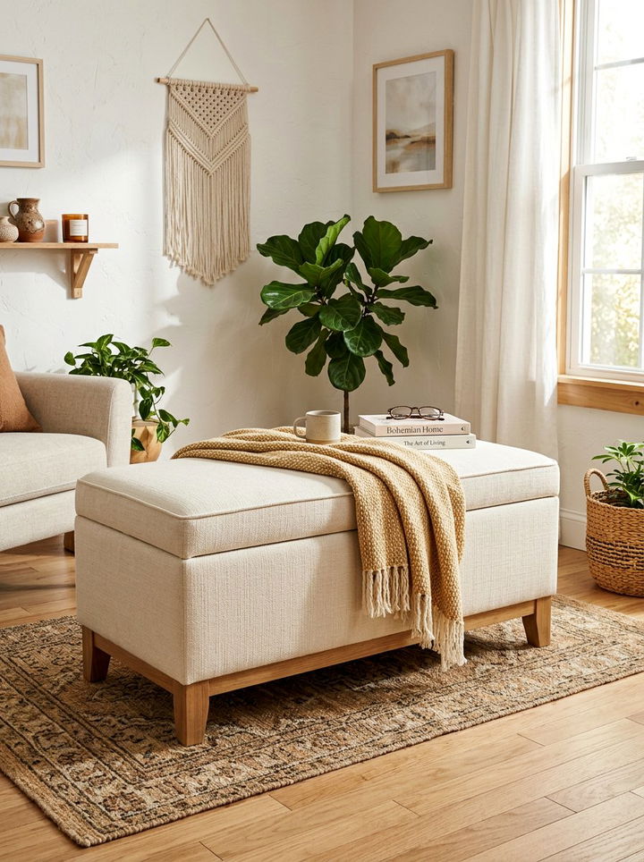 Storage Ottoman - 30 bedroom furniture ideas