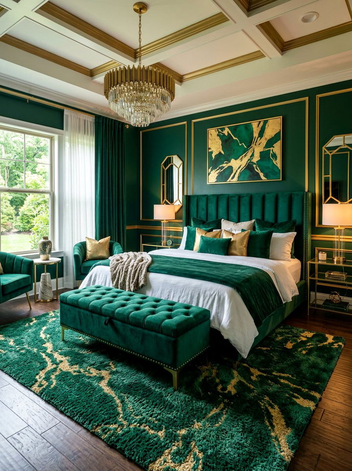 Storage Ottoman - 30 bedroom organization hacks