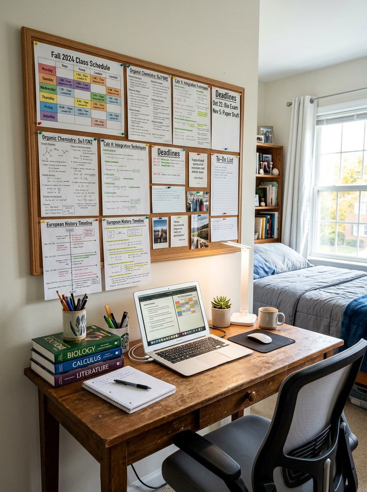 Student Study Cork Board - 30 bedroom cork boards