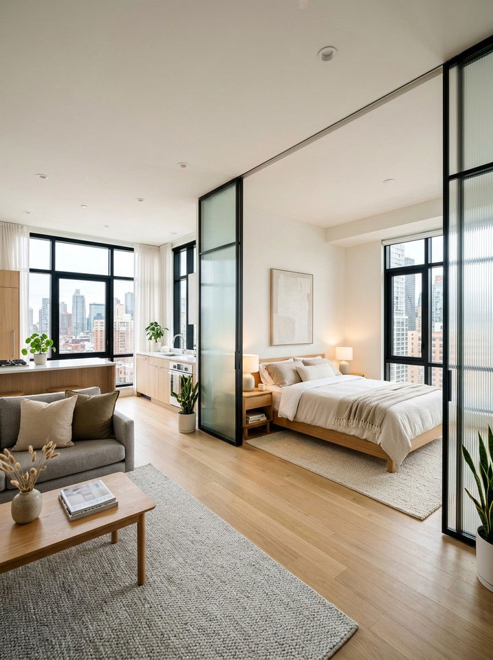 Studio Apartment Bedroom - 30 bright bedroom ideas