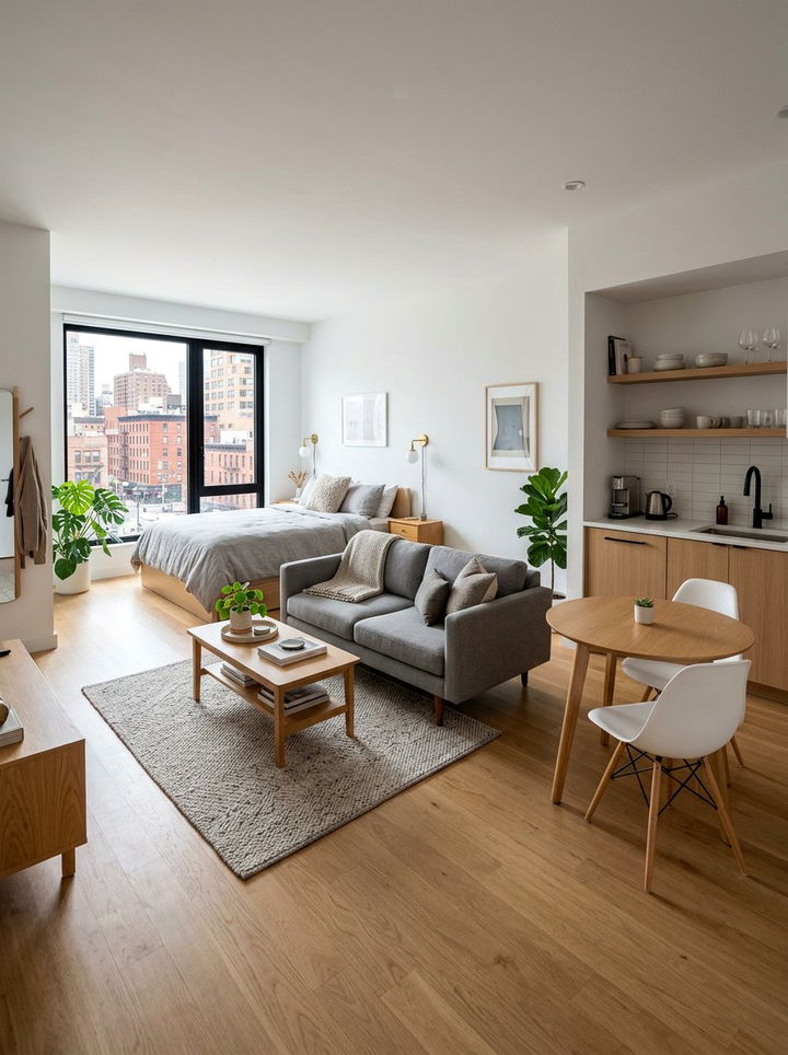 Studio Apartment Layout - 30 open concept bedroom ideas