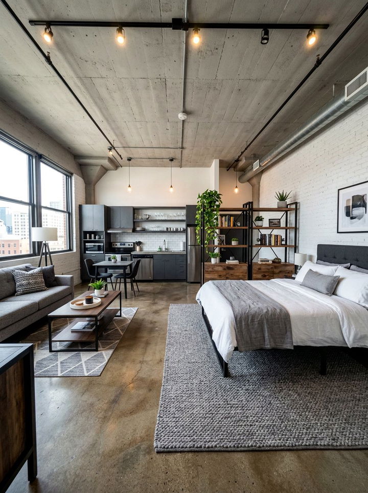 Studio Apartment Layout - 30 bedroom furniture layout