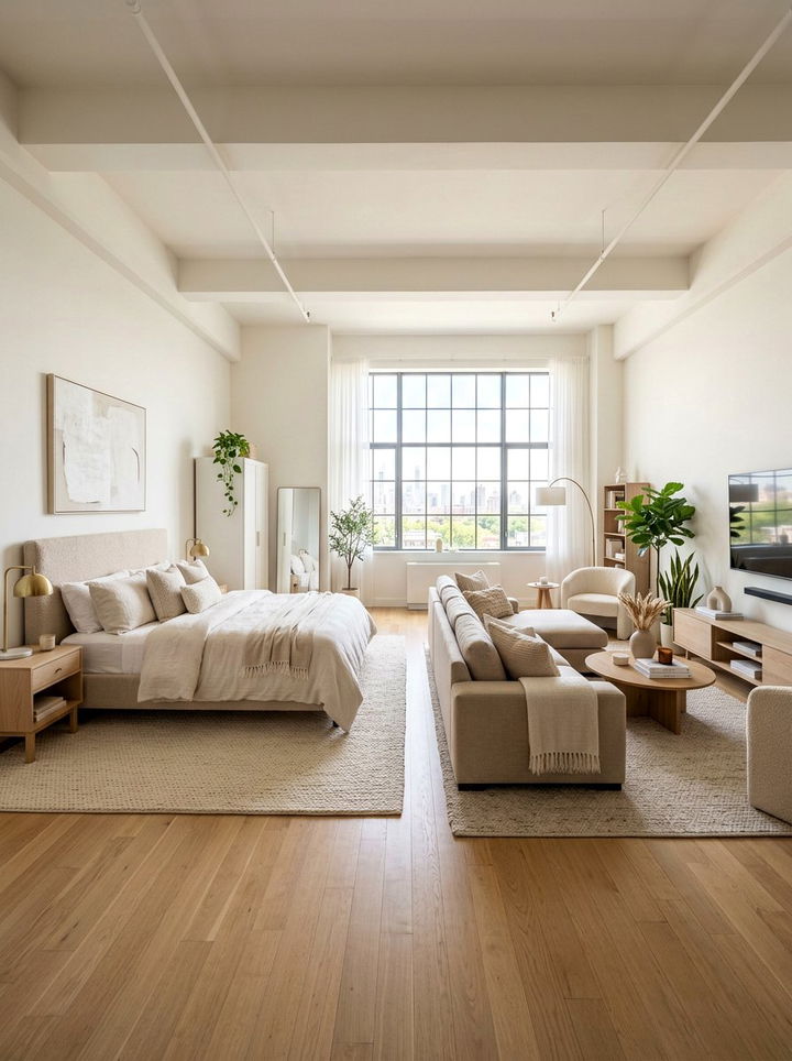 Studio Apartment Open Floor Plan - 30 studio apartment bedroom ideas