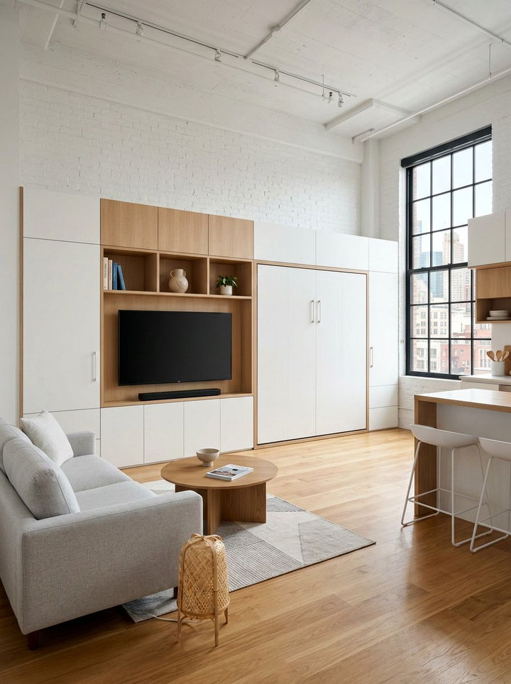 Studio Apartment Wall Bed - 30 bedroom wall bed ideas