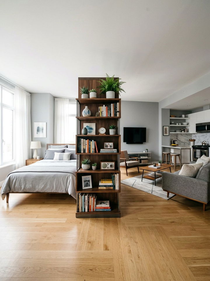 Studio Room Divider Bed - 30 bedroom built-in beds