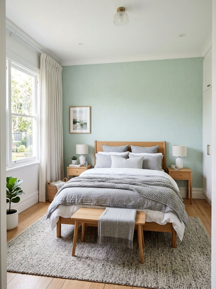 Subtle pastel bedroom wallpaper - 30 bedroom wallpaper ideas