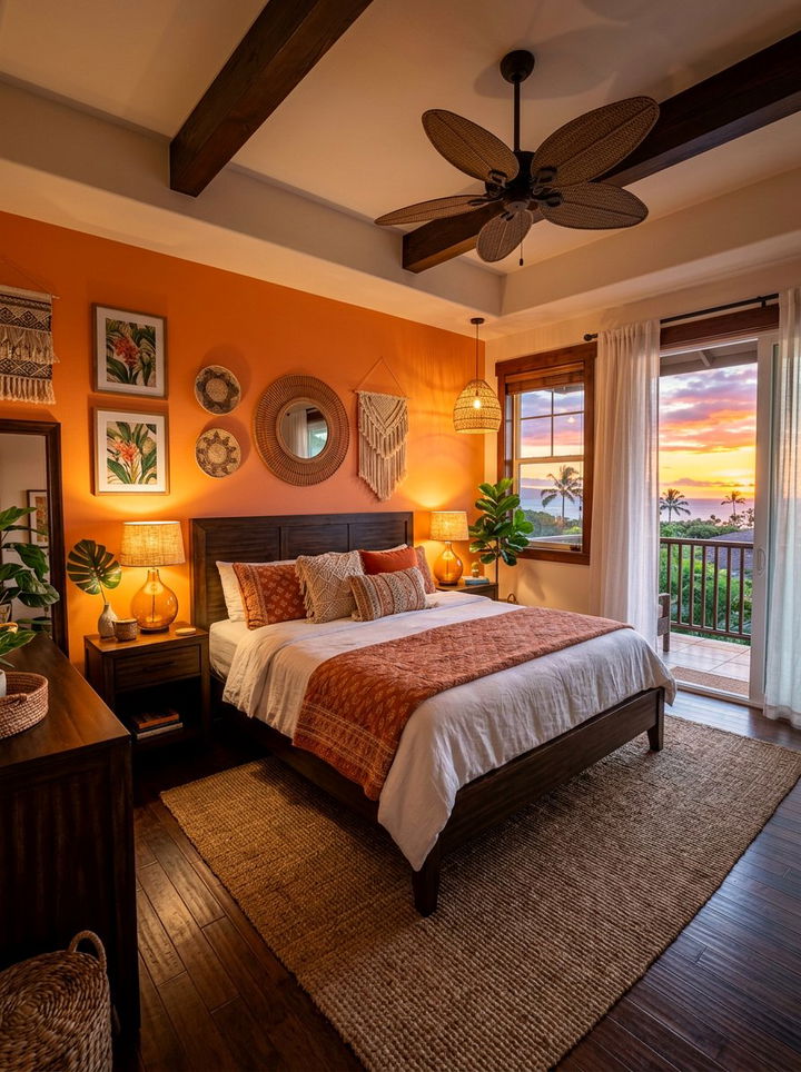 30 Tropical Bedroom Color Ideas for a Vibrant Oasis
