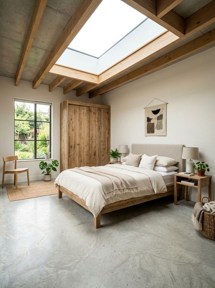 Sustainable Concrete Floor Bedroom - 30 bedroom concrete floors