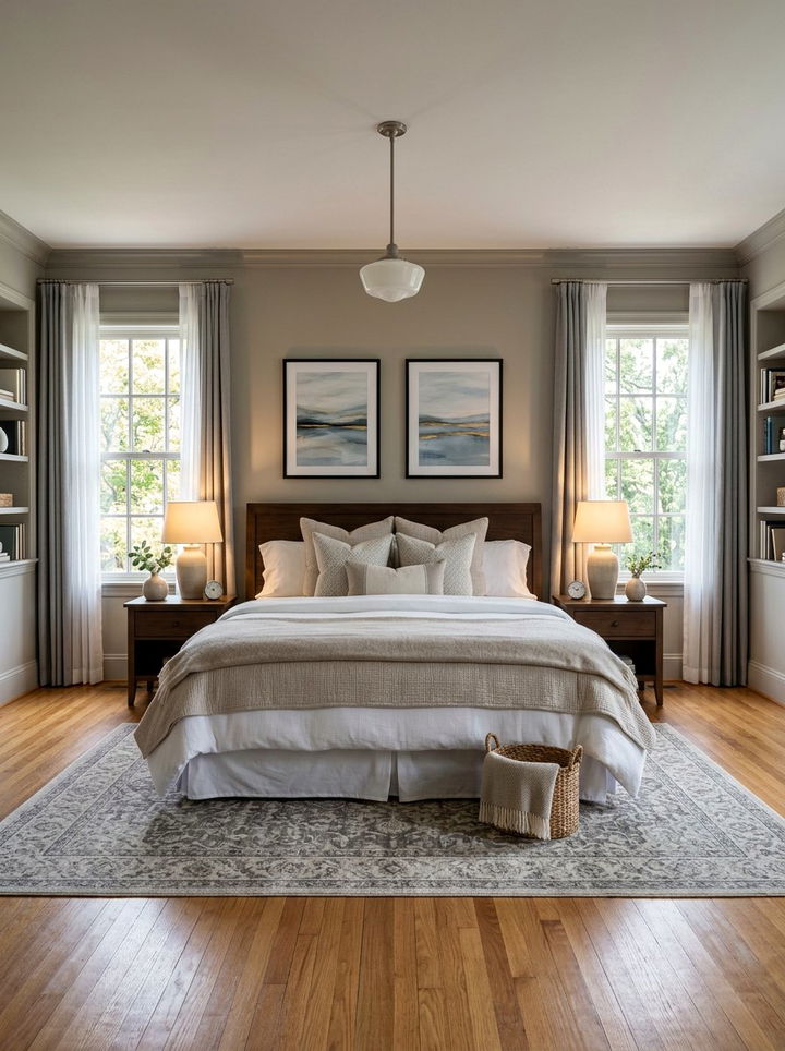 Symmetrical Bedroom Furniture - 30 better sleep bedroom ideas