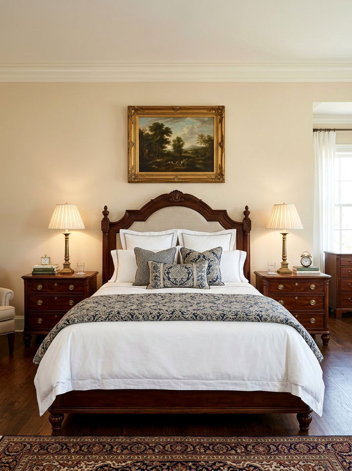 Symmetrical Pair Nightstand - 30 bedroom nightstand ideas