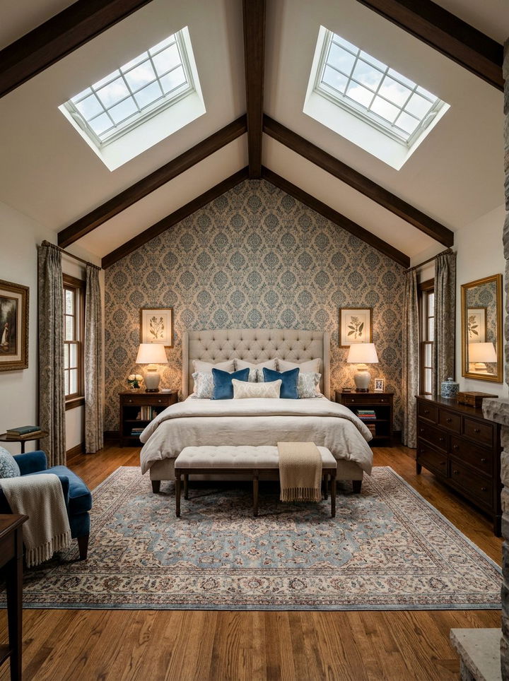 Symmetrical Skylight - 30 bedroom skylights