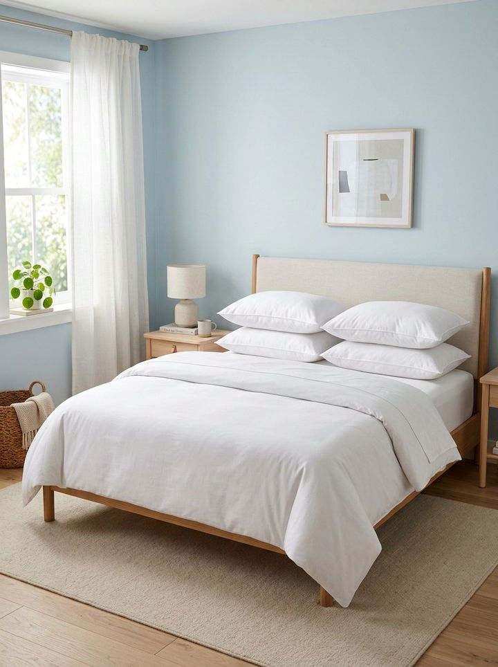 Synthetic pillow fill - 30 dust-free bedroom ideas