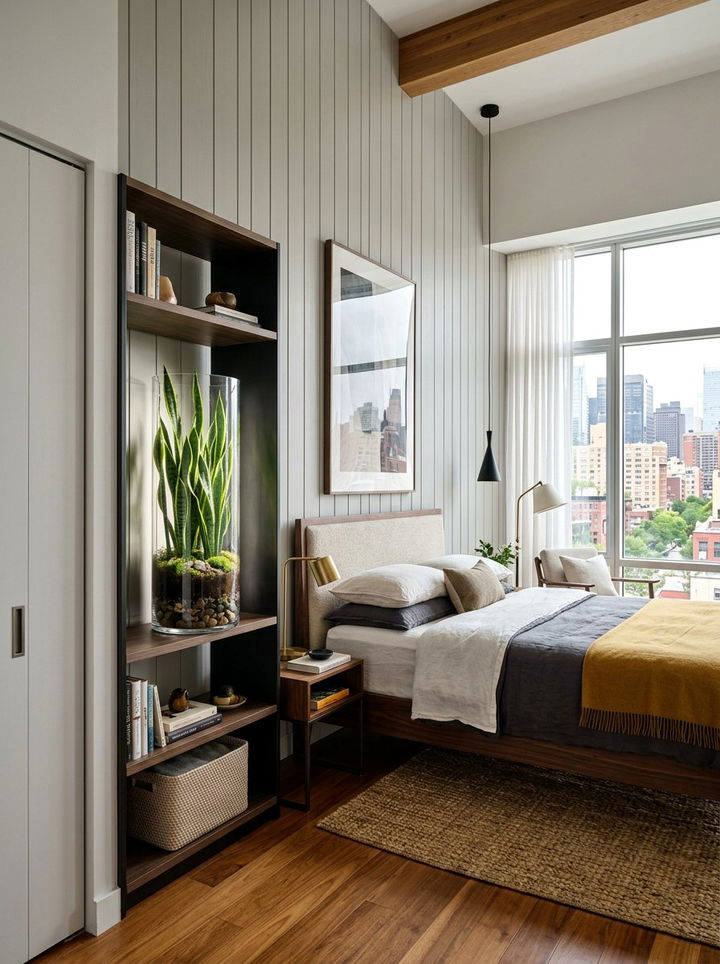 Tall Cylinder Terrarium - 30 bedroom terrariums