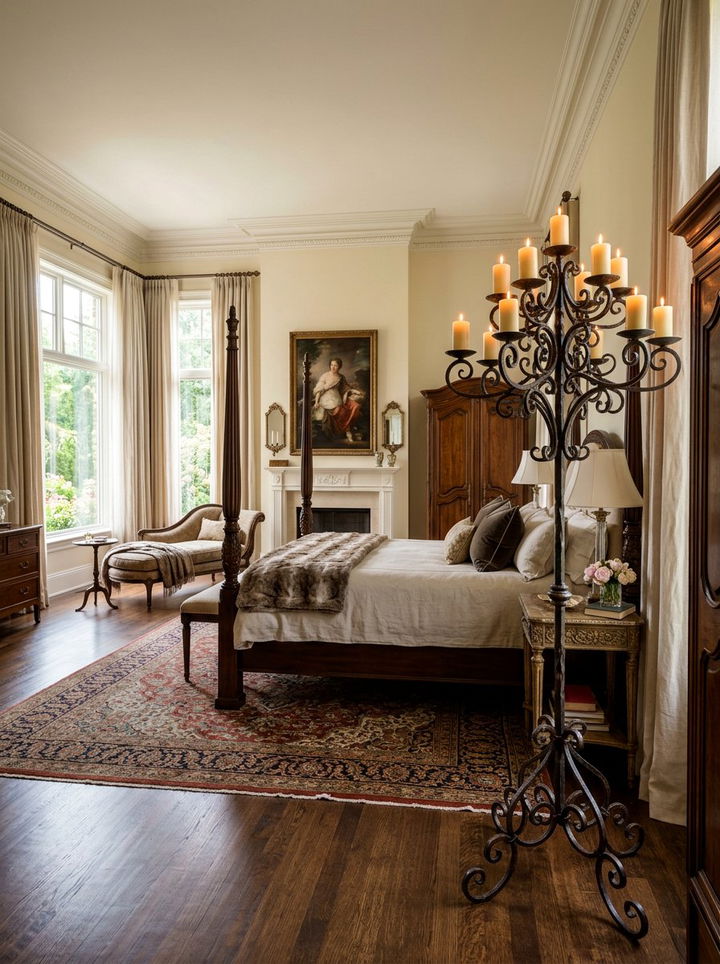 Tall Floor Candelabra - 30 bedroom candle holders