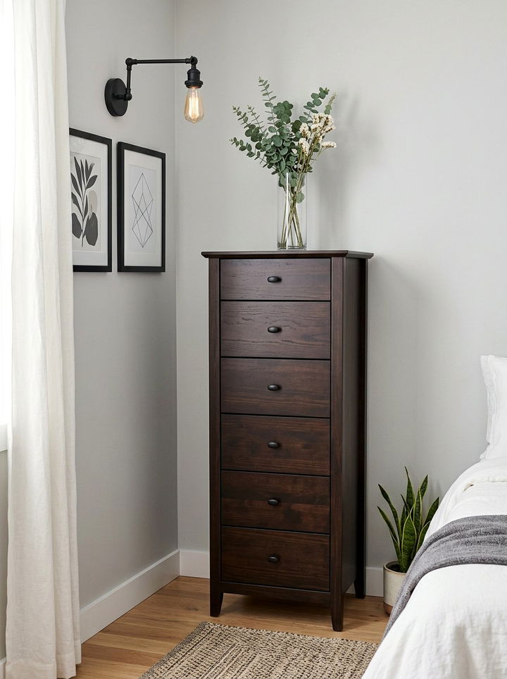 Tall Slim Dresser - 30 bedroom dresser ideas