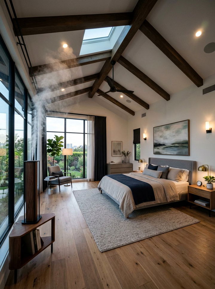 Tall Tower Diffuser - 30 bedroom essential oil diffusers