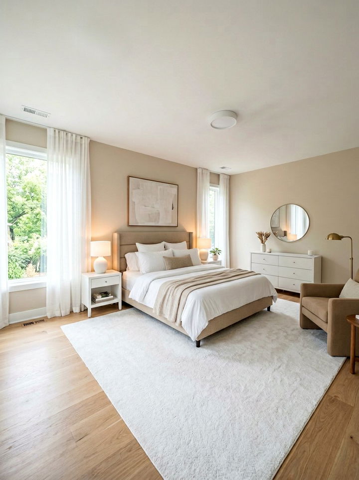 Tan And White Bedroom - 30 tan bedroom ideas