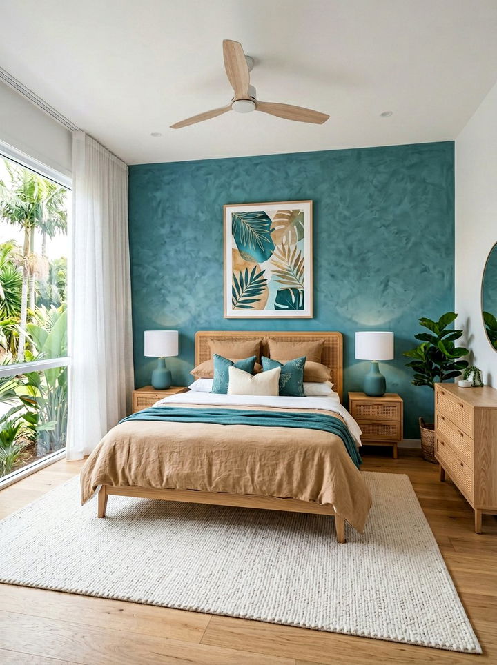 Tan and teal bedroom - 30 tan bedroom color schemes