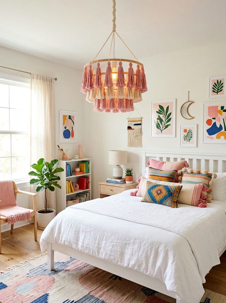 Tassel Pendant Light - 30 bedroom pendant lights