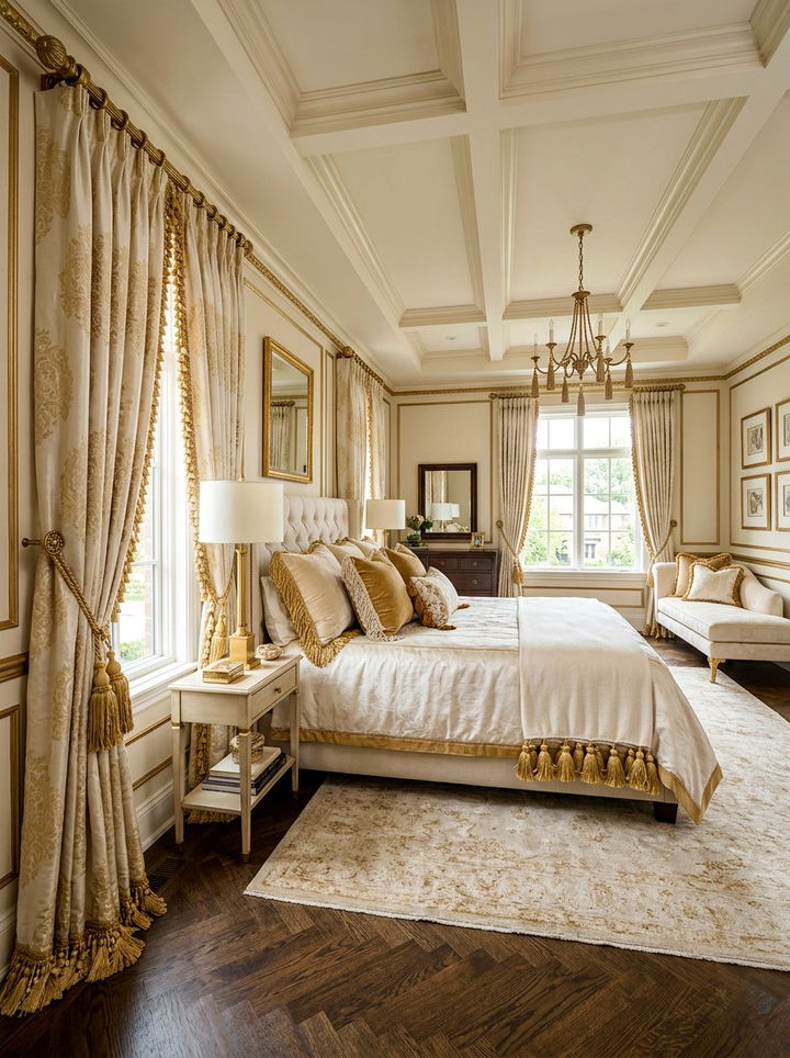 Tassel and Fringe Decor - 30 Hollywood regency bedroom ideas