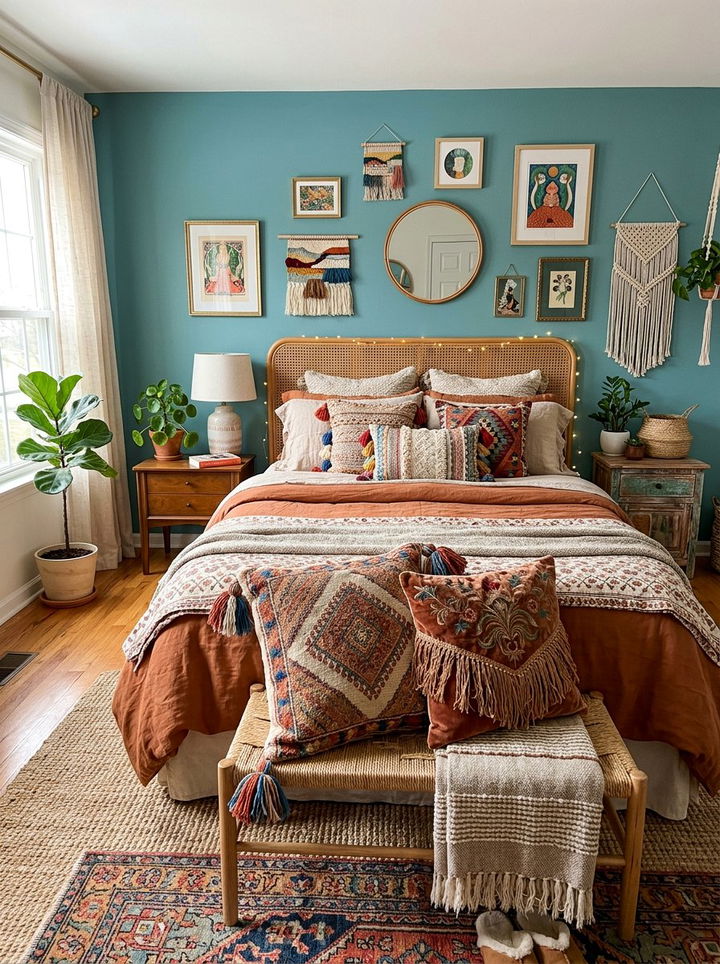 Tasseled Bed Pillow - 30 bedroom pillows