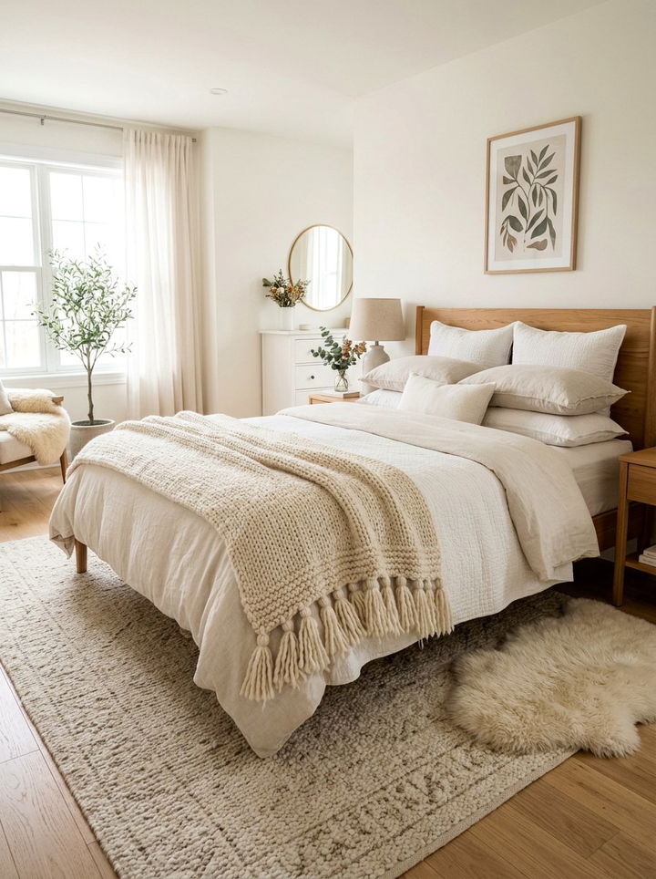Tasseled Throw Blanket - 30 Turkish bedroom ideas
