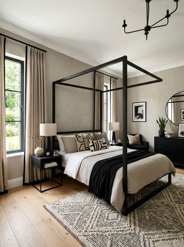 Taupe And Black Bedroom - 30 taupe bedroom ideas