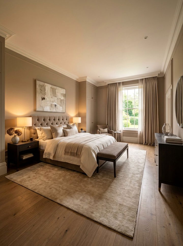 Taupe bedroom - 30 modern bedroom color ideas