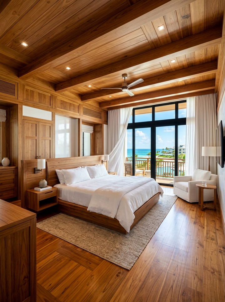 Teak Wood Bedroom