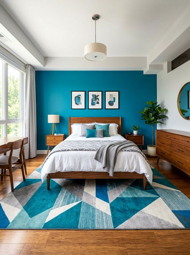 Teal Blue Bedroom Theme - 30 blue bedroom decor ideas