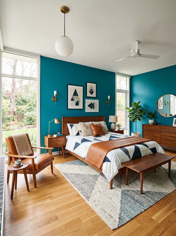 Teal bedroom - 30 cool tone bedroom ideas