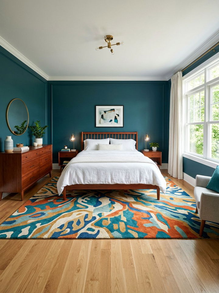 Teal bedroom - 30 modern bedroom color ideas