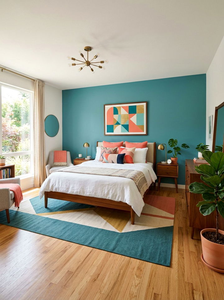 Teal bedroom - 30 romantic bedroom color ideas