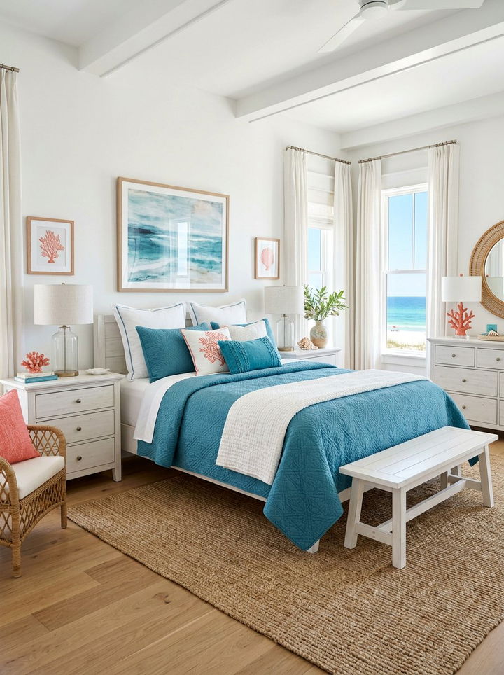 Teal blue comforter - 30 bedroom comforters