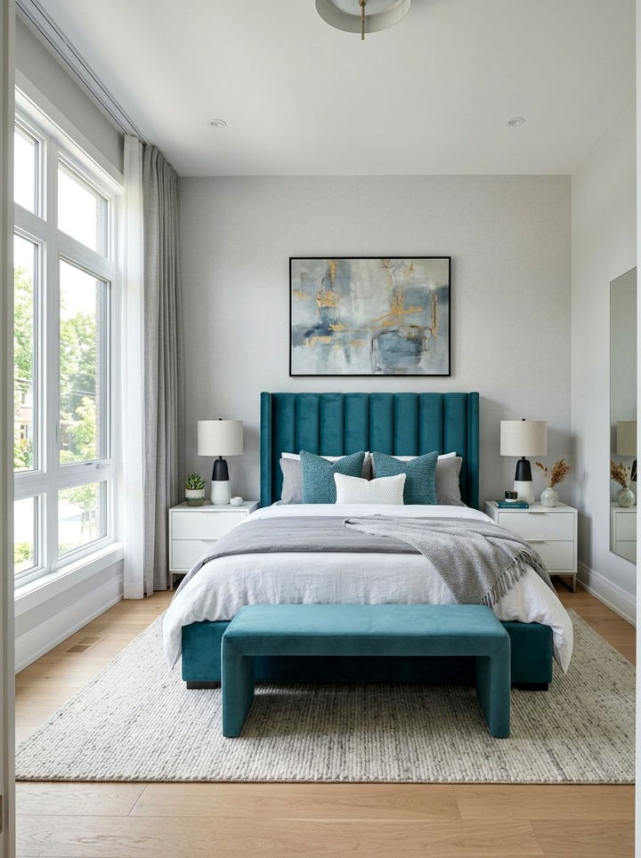 30 Modern Teal Bedroom Ideas for a Vibrant and Stylish Retreat